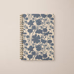 "Blooming Silhouettes" Wire-O Notebook_Writing Journal _VERGE Lifestyle Bookstore