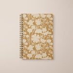"Blooming Silhouettes: Amber" Wire-O Notebook_Writing Journal_VERGE Lifestyle Bookstore