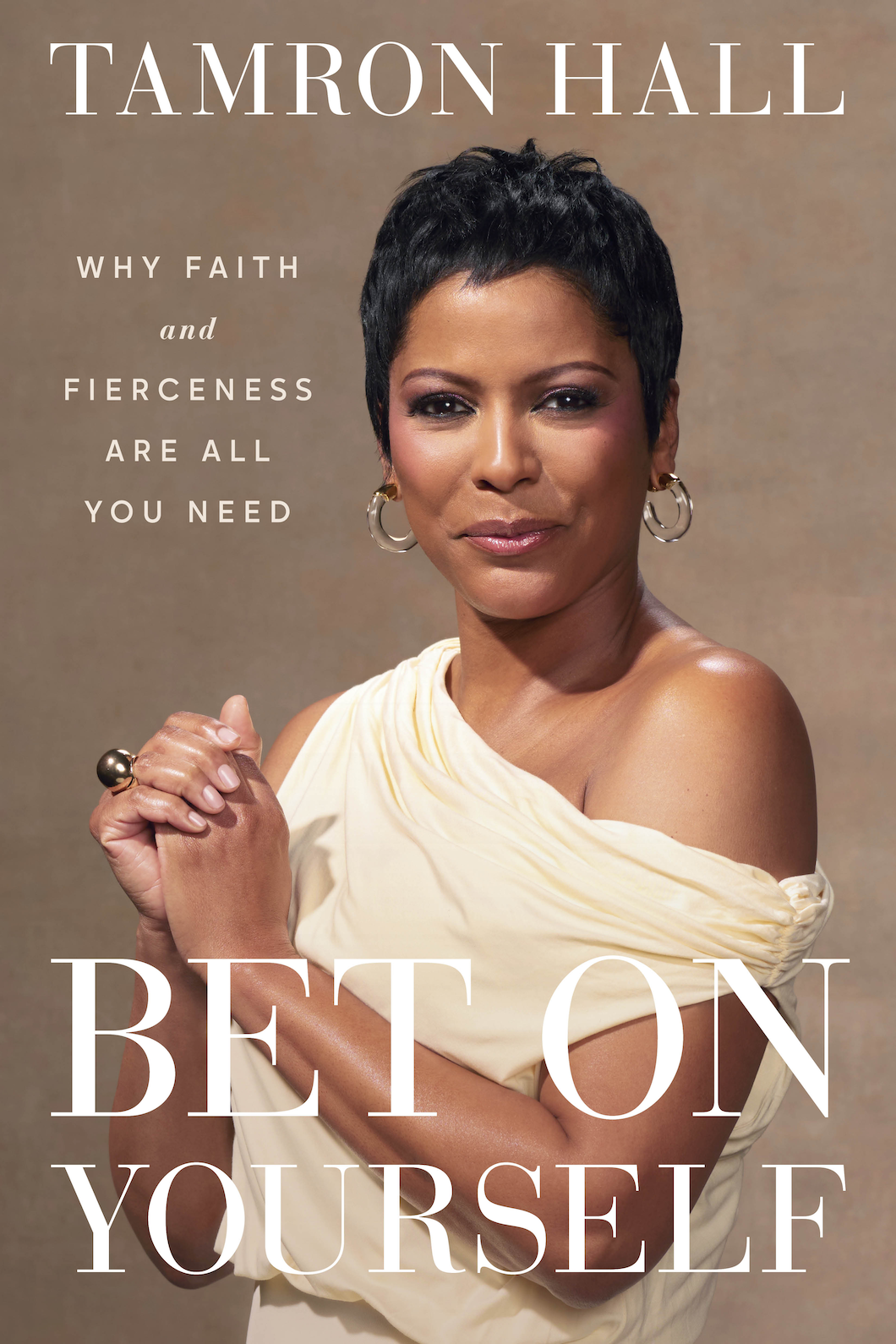 Photo of Tamron Hall on Hardcover Book Cover for Bet on Yourself:
Why Faith and Fierceness Are All You Need_By Tamron Hall