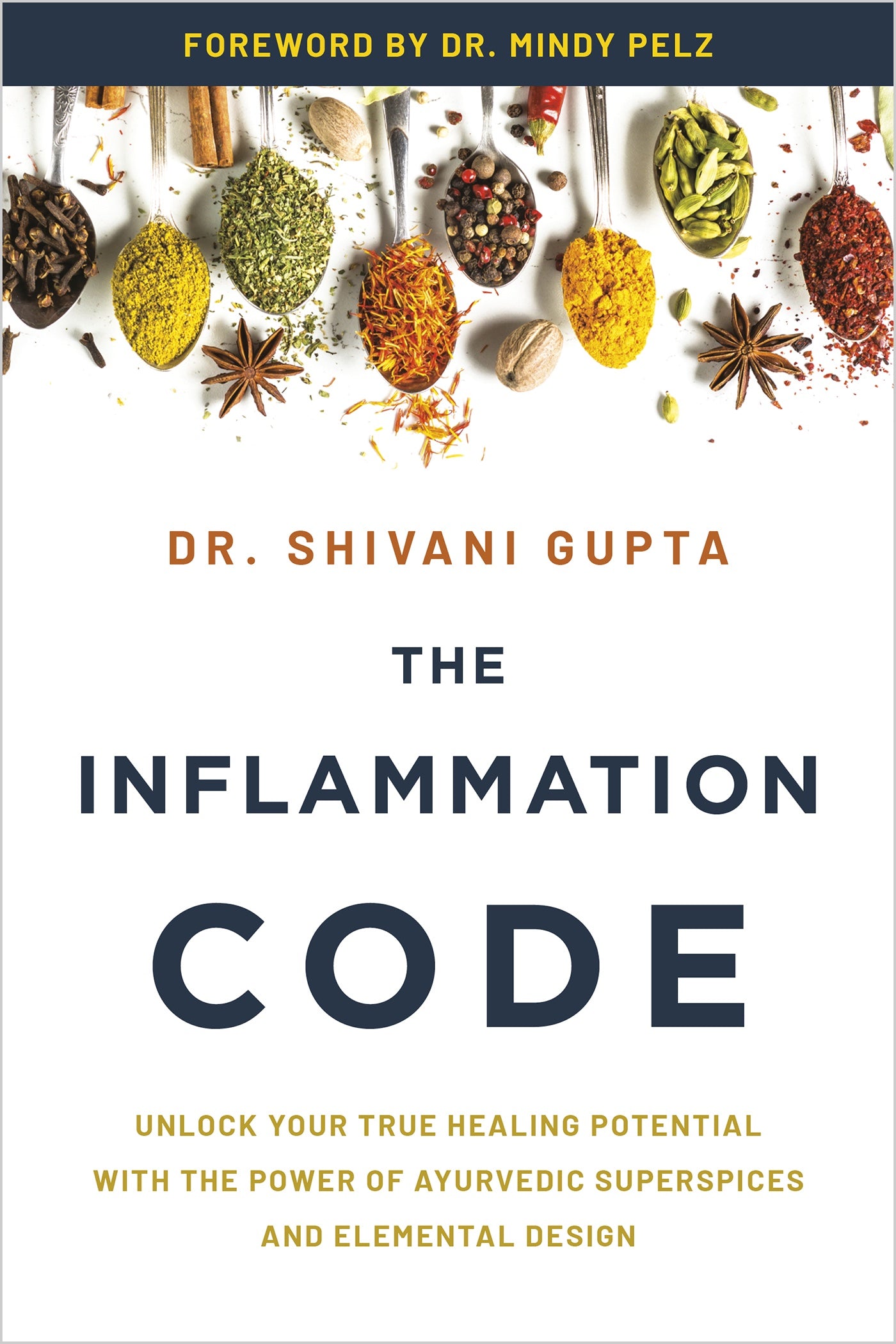 The Inflammation Code_Unlock Your True Healing Potential_Dr. Shivani Gupta_Paperback Book Cover_Health  Wellness 